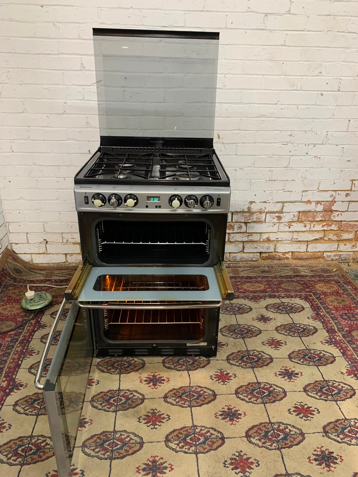 NEWHOME 60CM Grey Gas Cooker With Oven/Grill For Sale