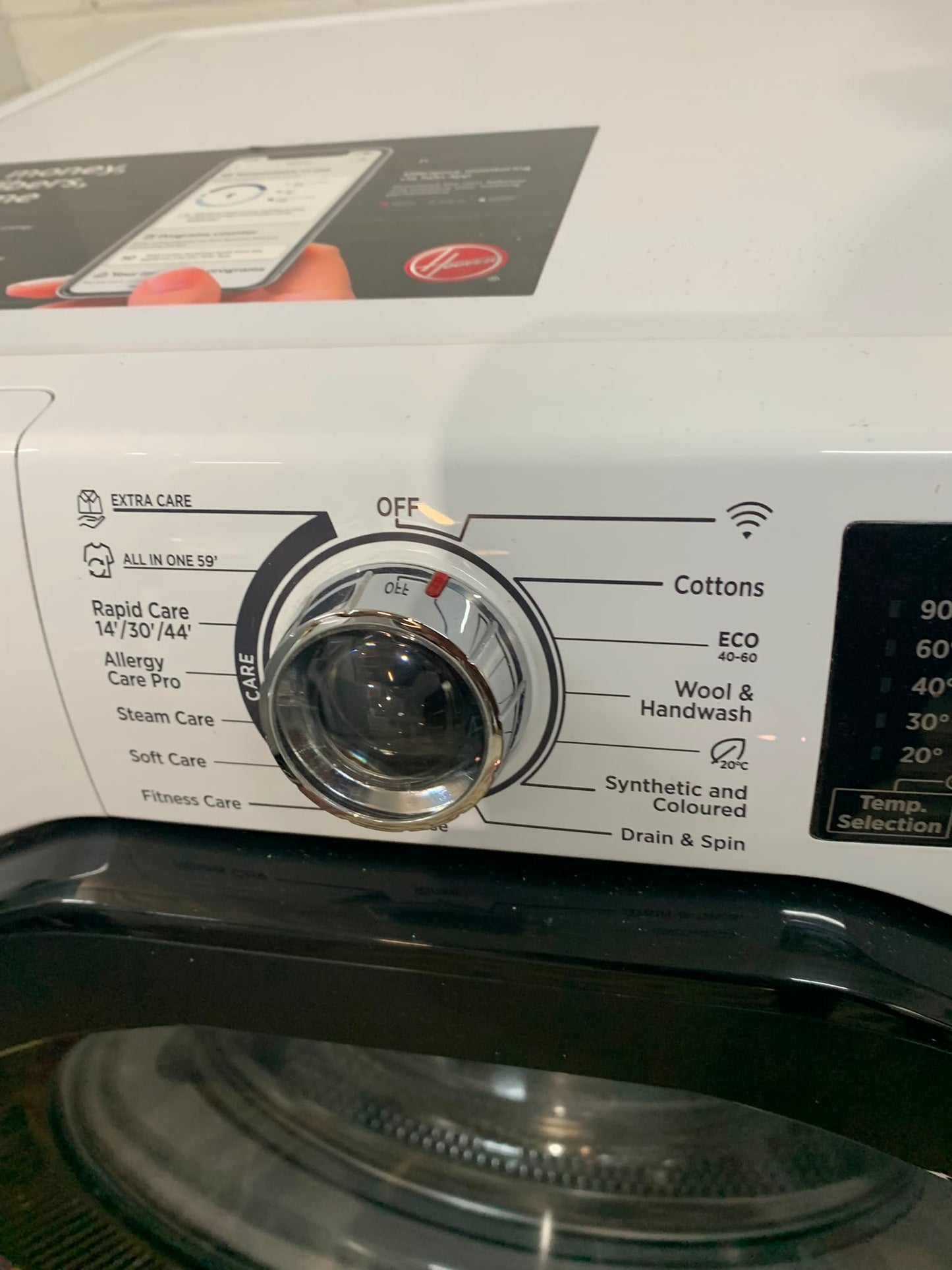 10KG Hoover Washing Machine With Wi-Fi Technology For Sale