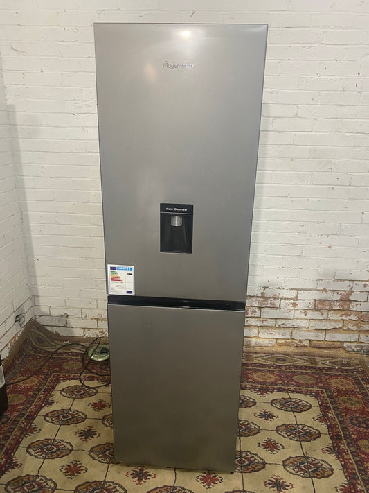 FridgeMaster Grey 182CM Tall Fridge Freezer Water Dispenser Fridge Freezer For Sale