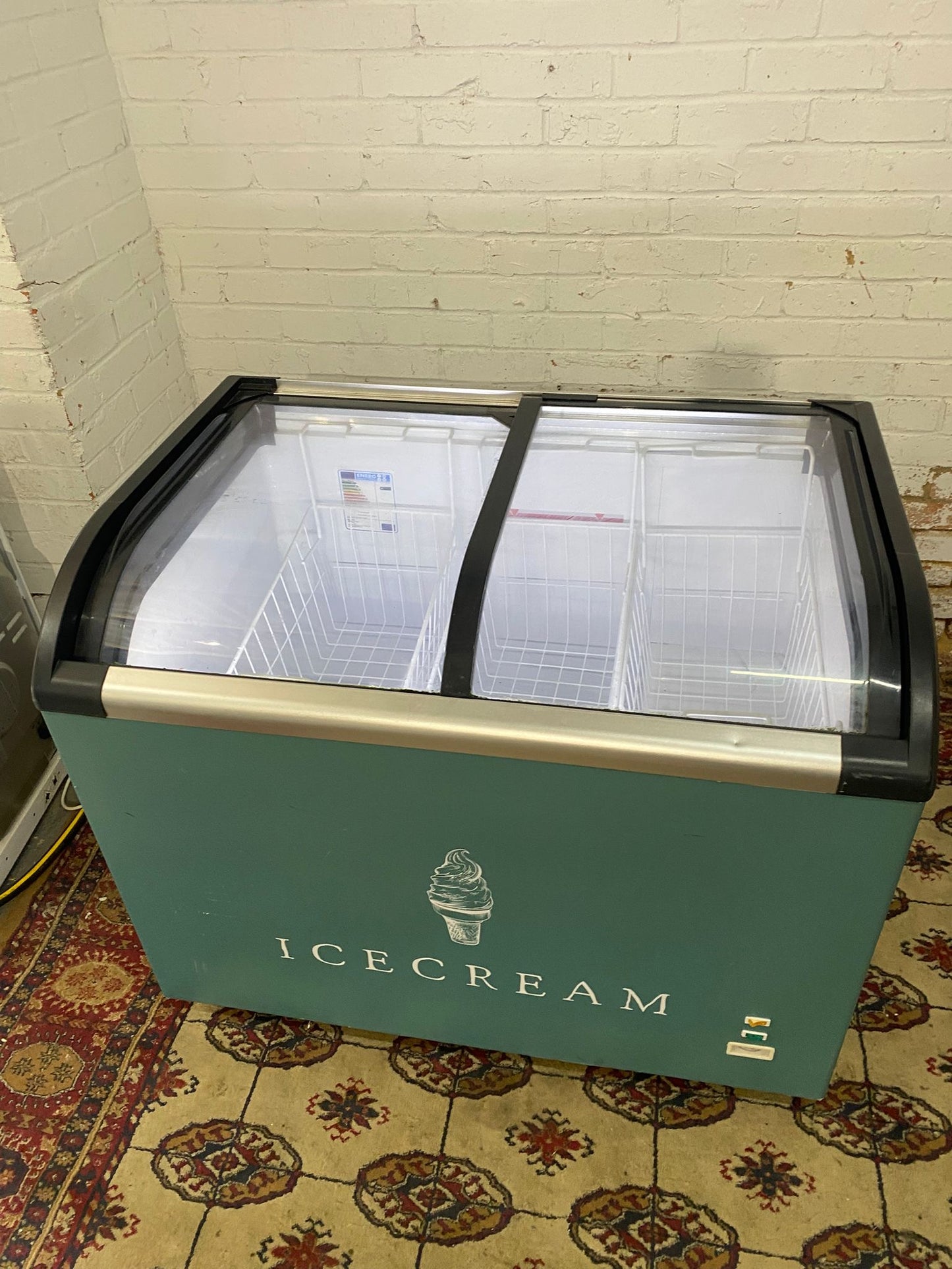 Beautiful Display Large Commercial Ice Cream Chest Freezer For Sale