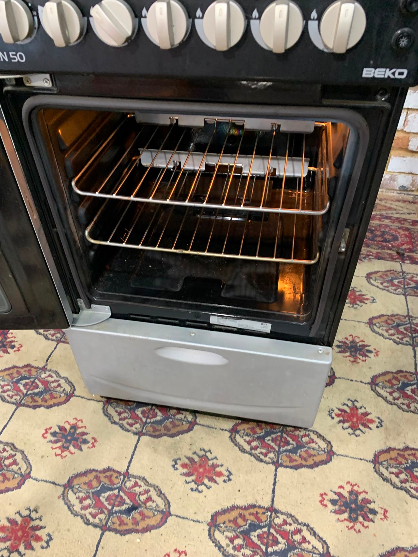 Beko 50CM  Gas Cooker With Large Oven For Sale