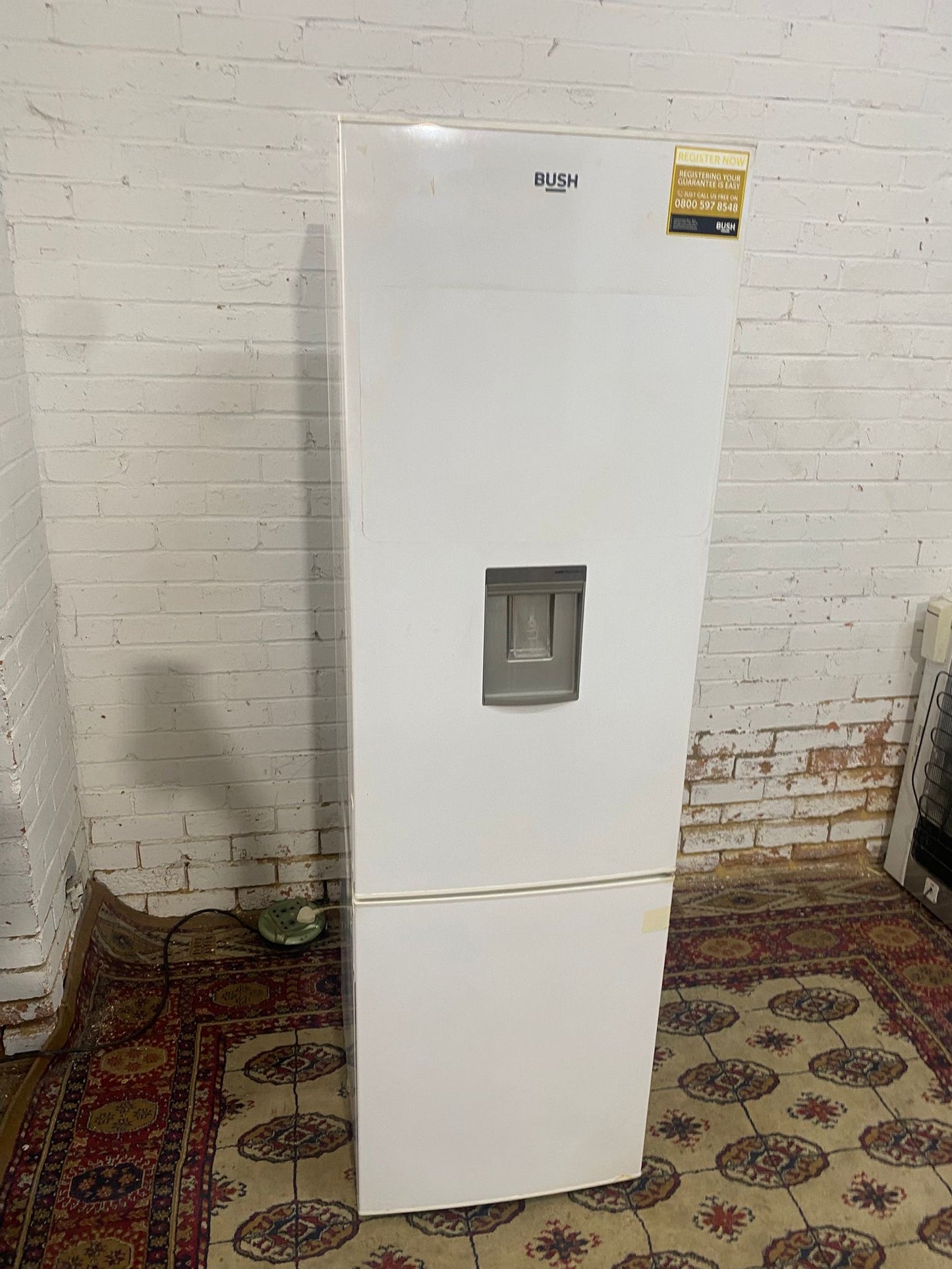 Tall Bush White Fridge Freezer With Water Dispenser For Sale