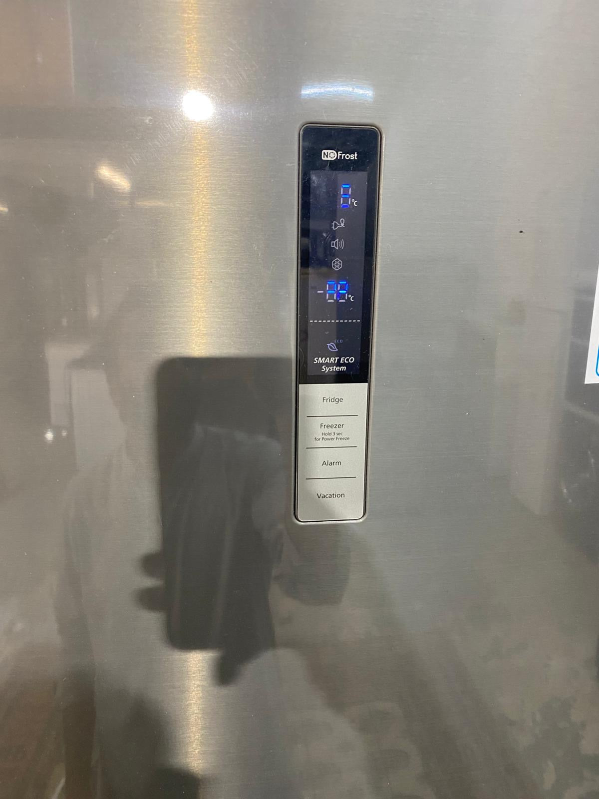 Samsung 2M Tall Digital Inverter Stainless Steel Fridge Freezer For Sale