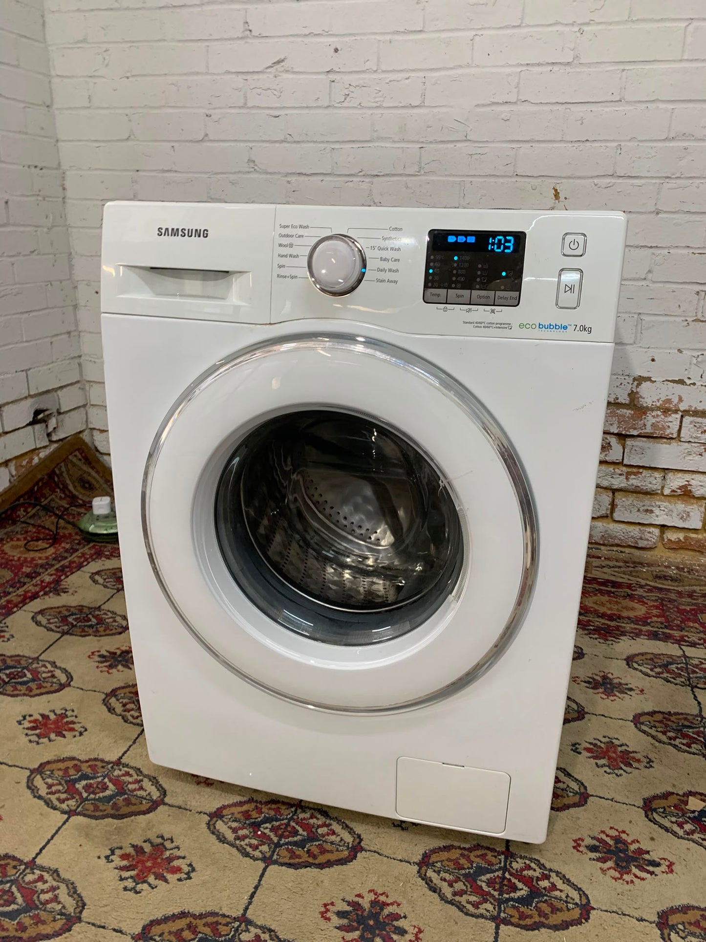 Samsung White 7KG Washing Machine For Sale