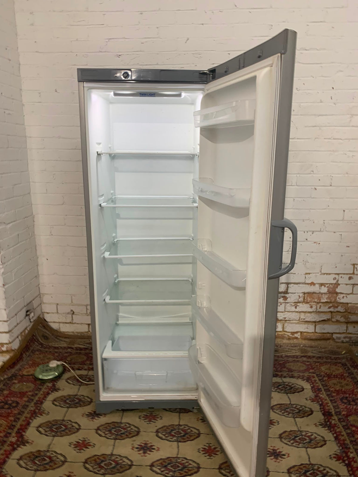 Tall Indesit Grey Standing Fridge Only For Sale