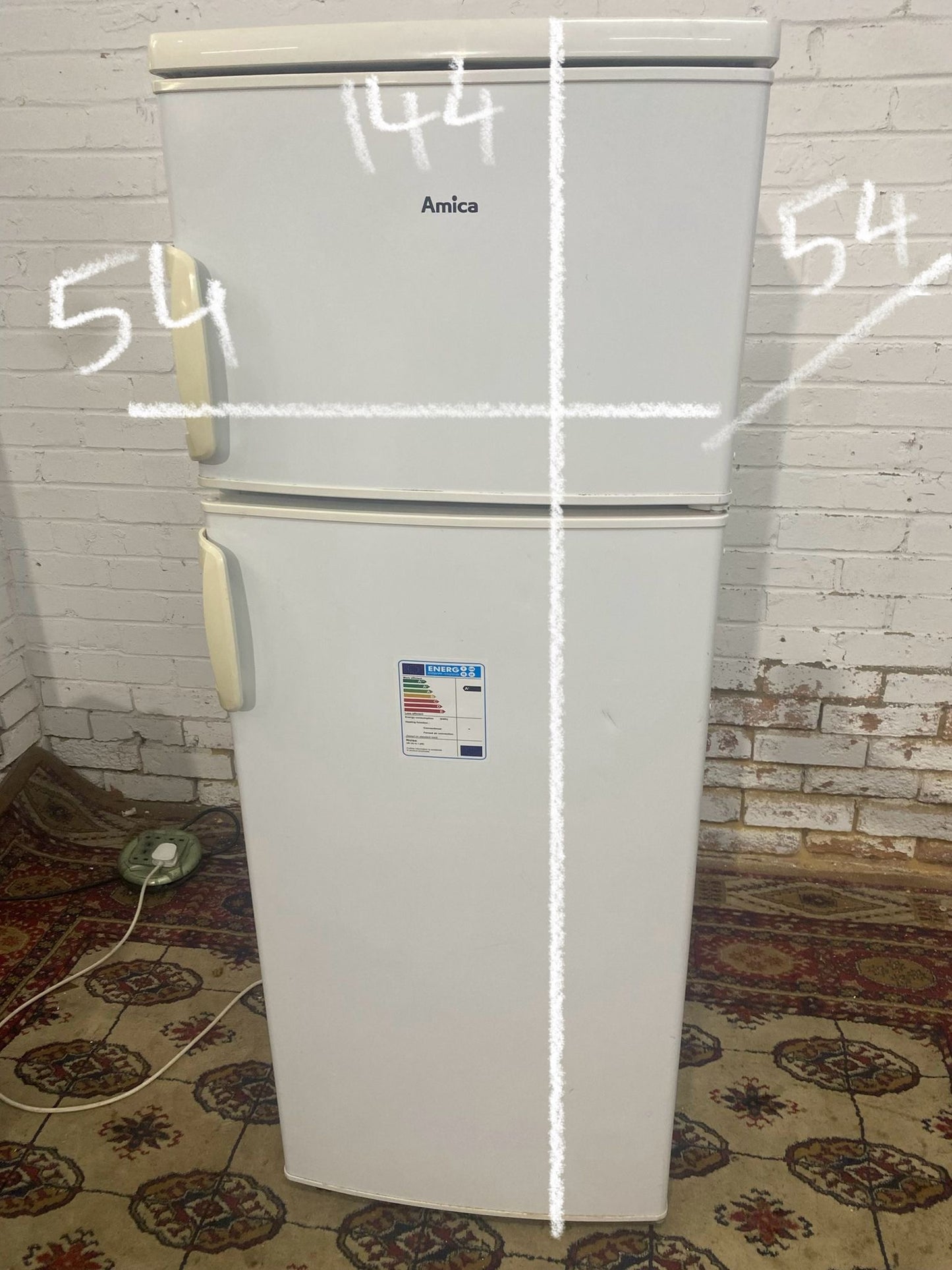 Amica Fridge & Freezer On Top For Sale