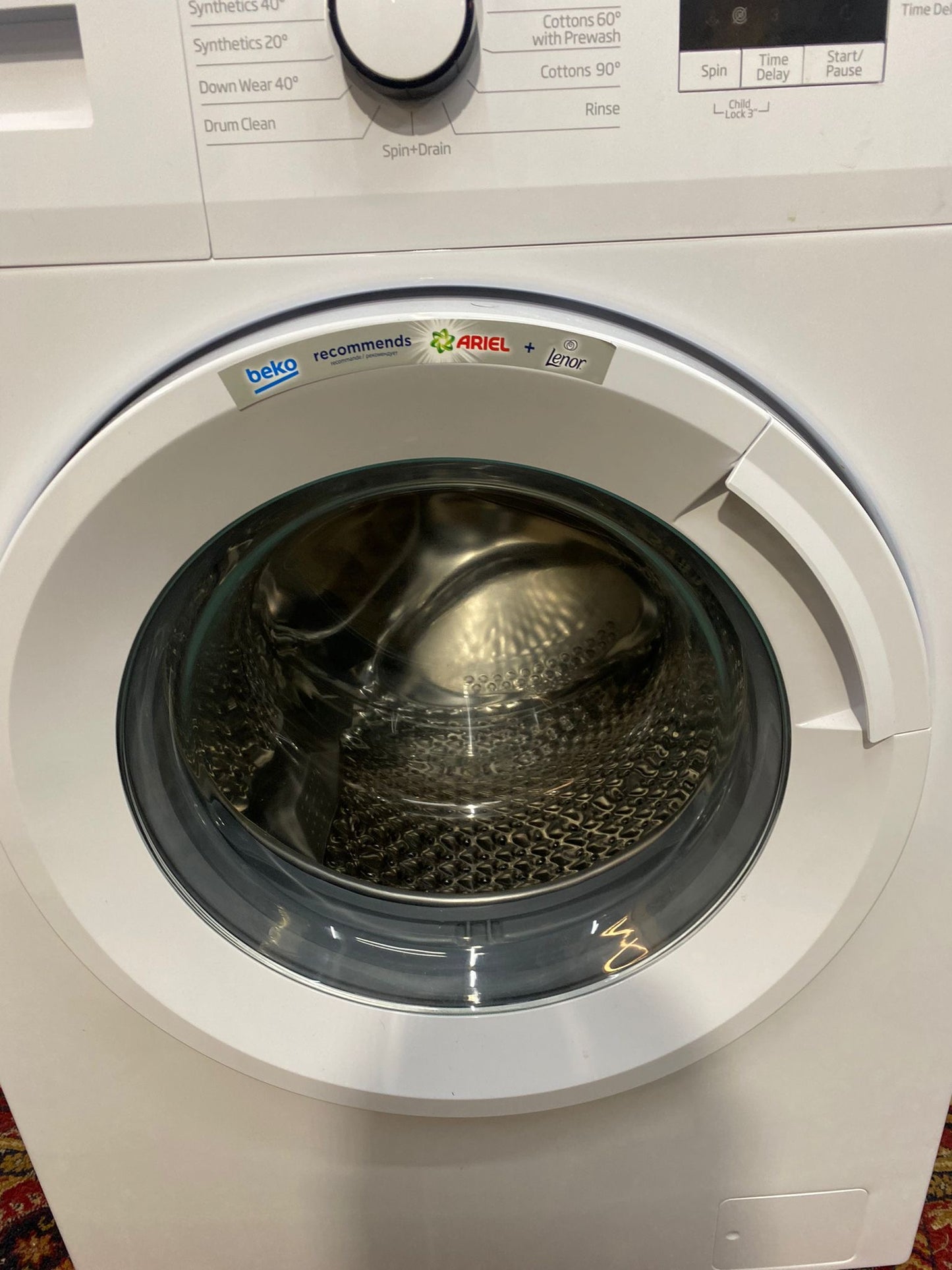 Beautiful Beko White 8KG Washing Machine For Sale