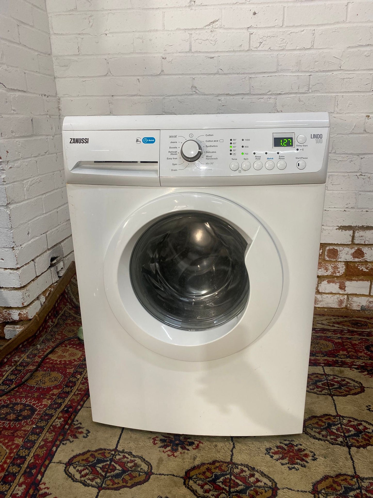 Zanussi 8KG Washing Machine For Sale