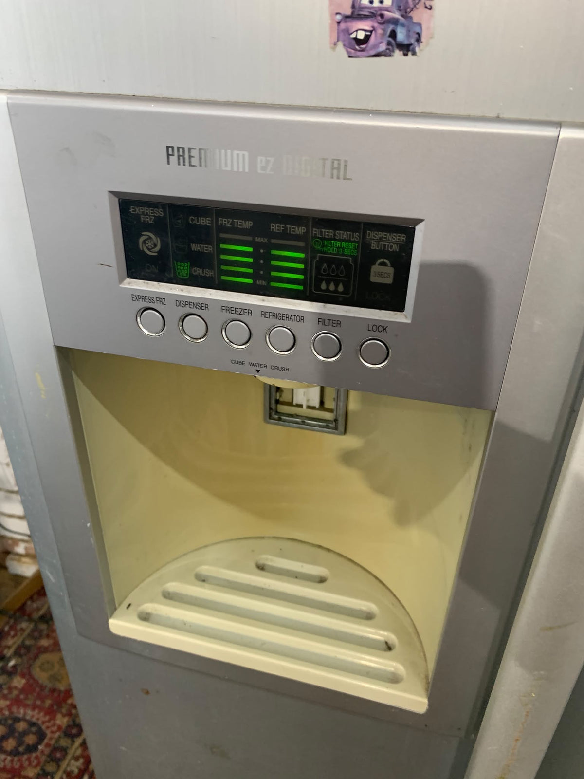 LG Double Door American Plumb In Fridge Freezer