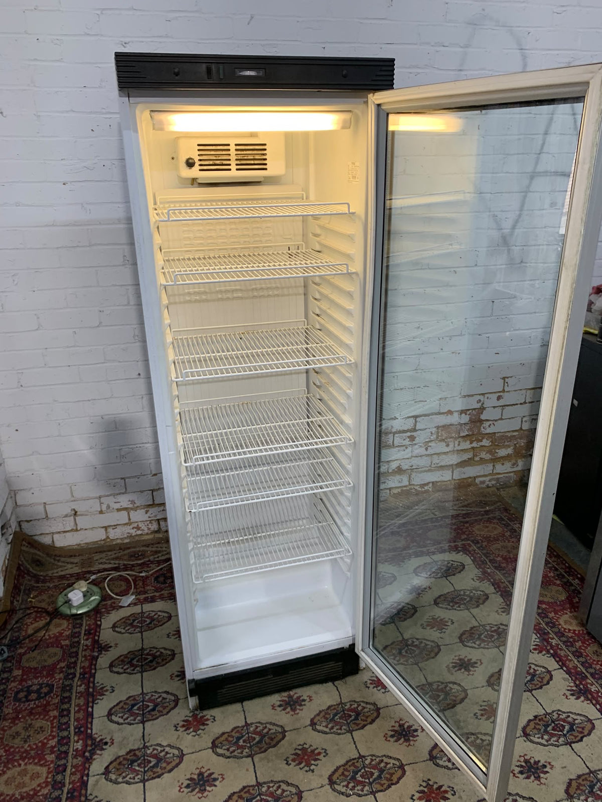 TopBrand TefCold Commercial Standing Drinks Fridge