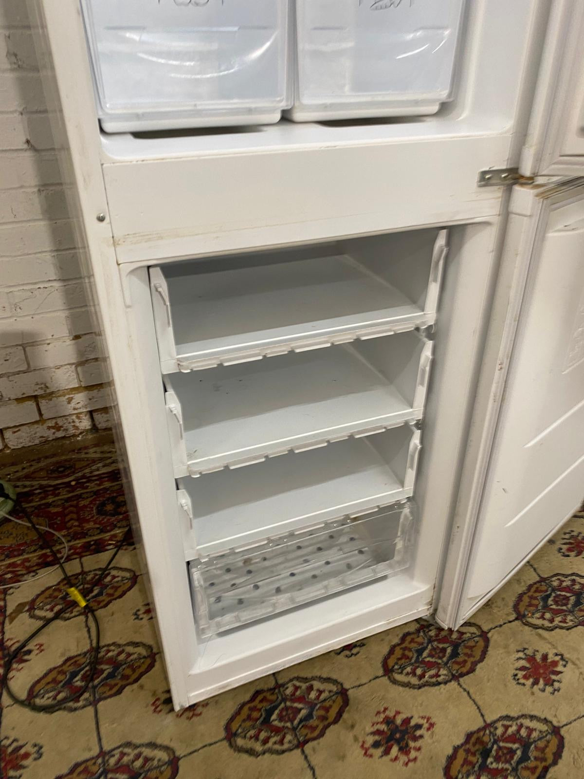 Tall HotPoint White Fridge Freezer For Sale