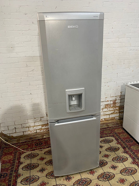 Tall Beko Grey Fridge Freezer For Sale