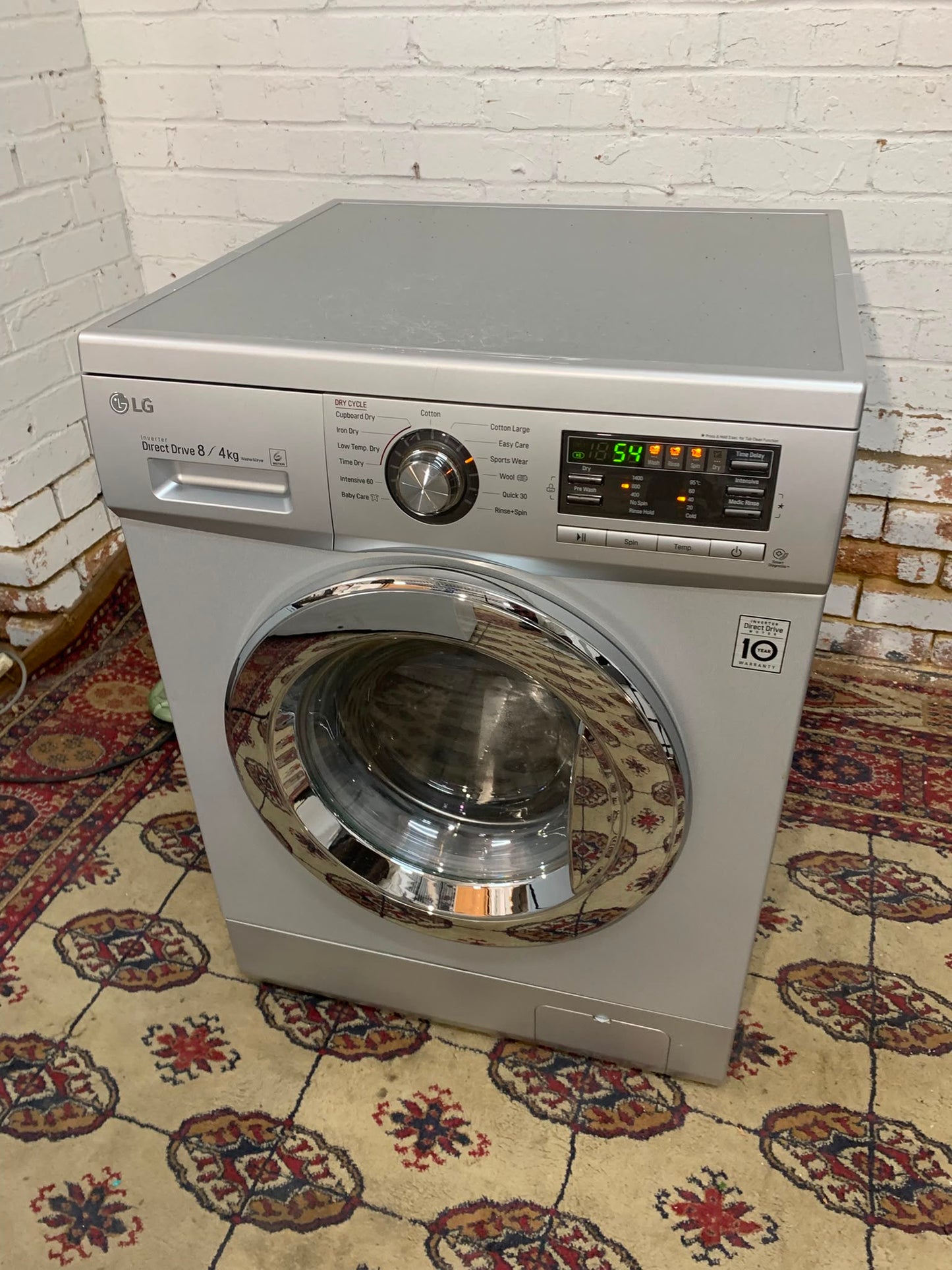 LG Direct Drive Technology Washer Dryer 8/4KG For Sale