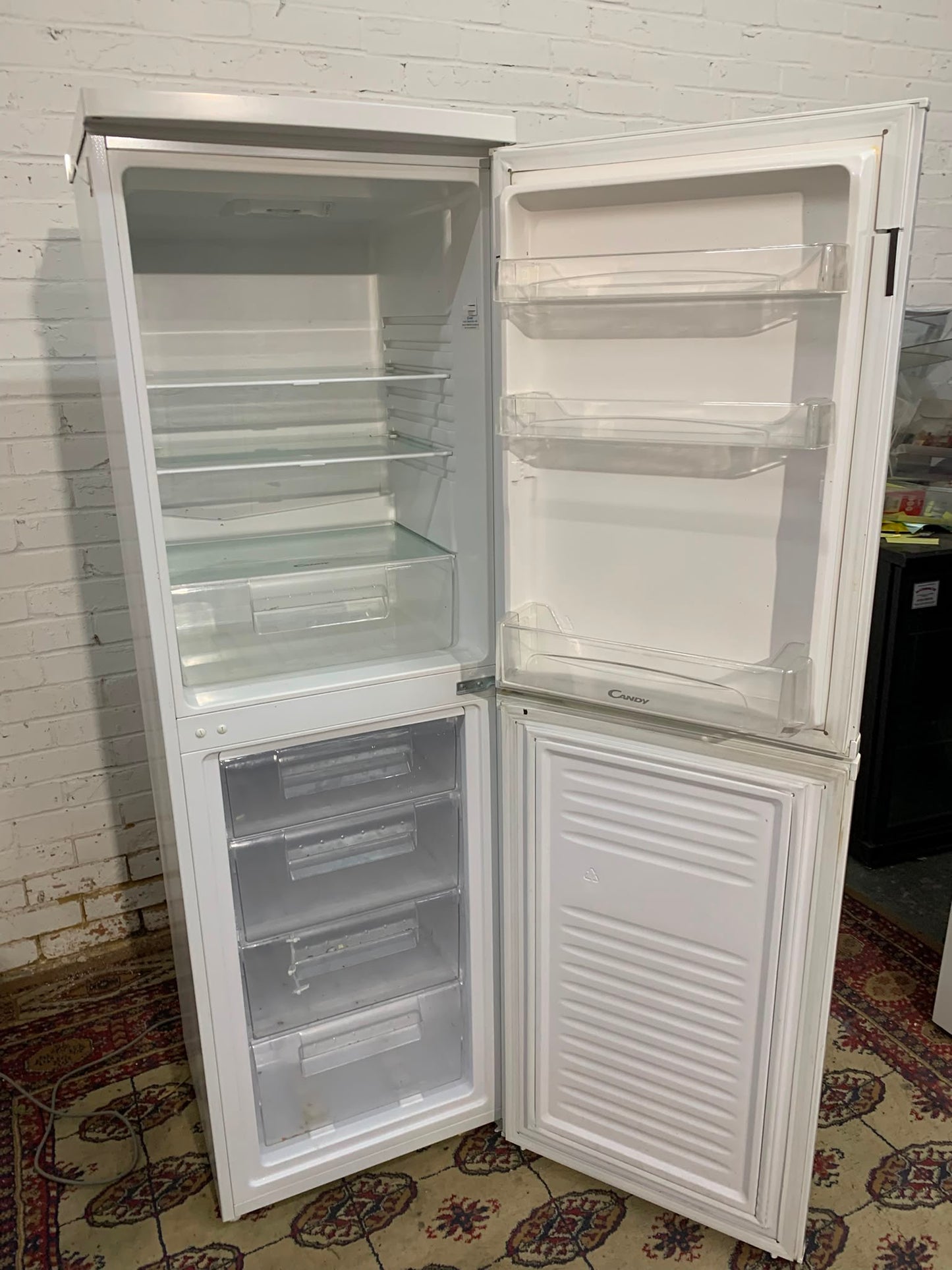 Tall Candy Fridge Freezer For Sale