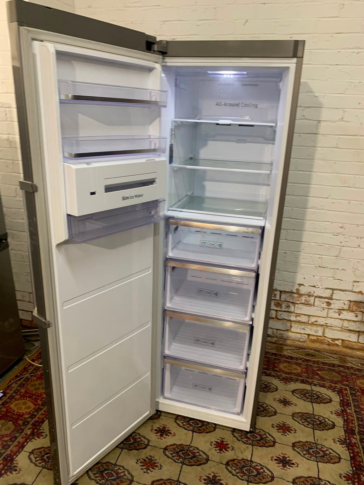 Samsung Standing Freezer Stainless Steel For Sale