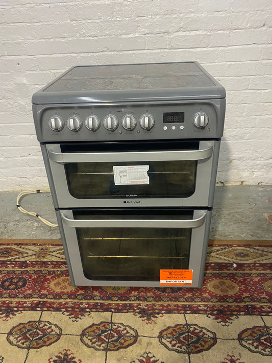 HotPoint Grey 60CM Electric Ceramic Cooker For Sale