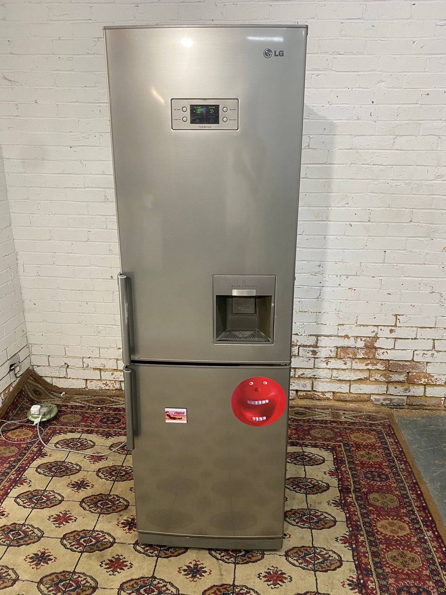 LG Grey Fridge Freezer With Water Dispenser For Sale