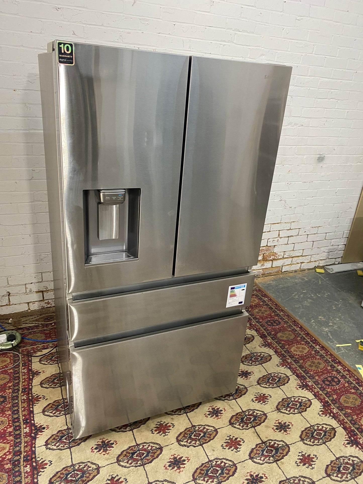 Samsung Stainless Steel French Style 4Doors American Fridge Freezer For Sale