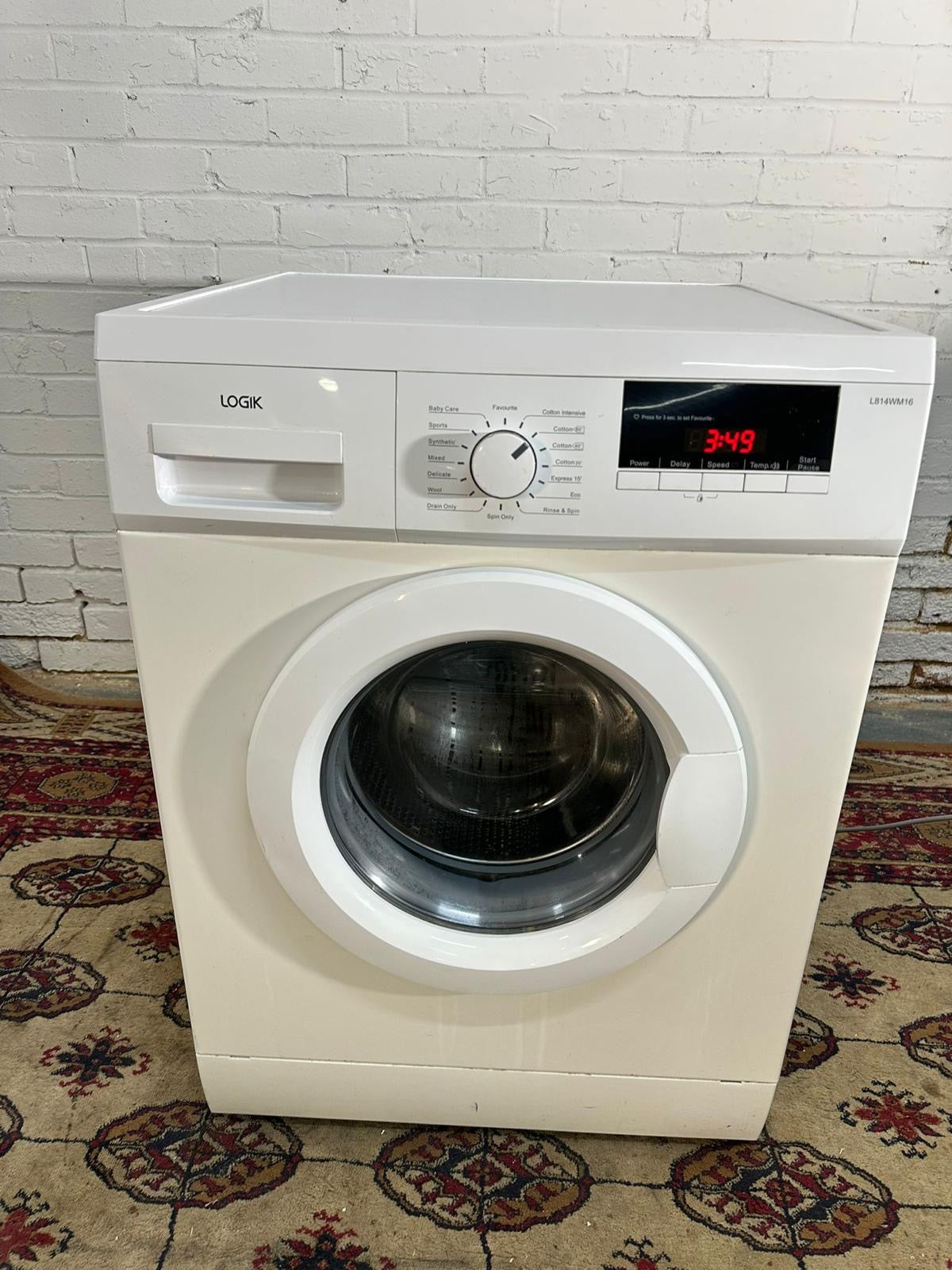 Logik 8Kg Washing Machine For Sale