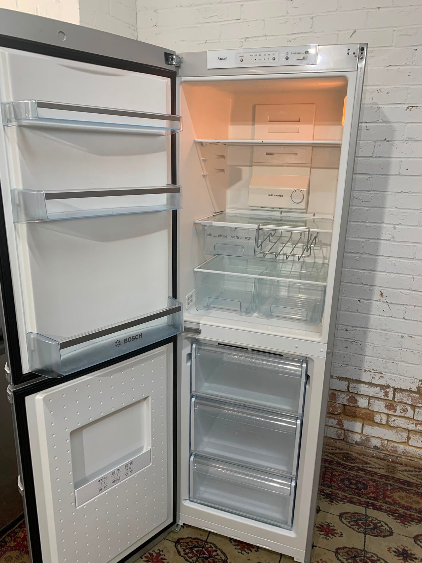 Bosch 185CM Tall Fridge Freezer For Sale
