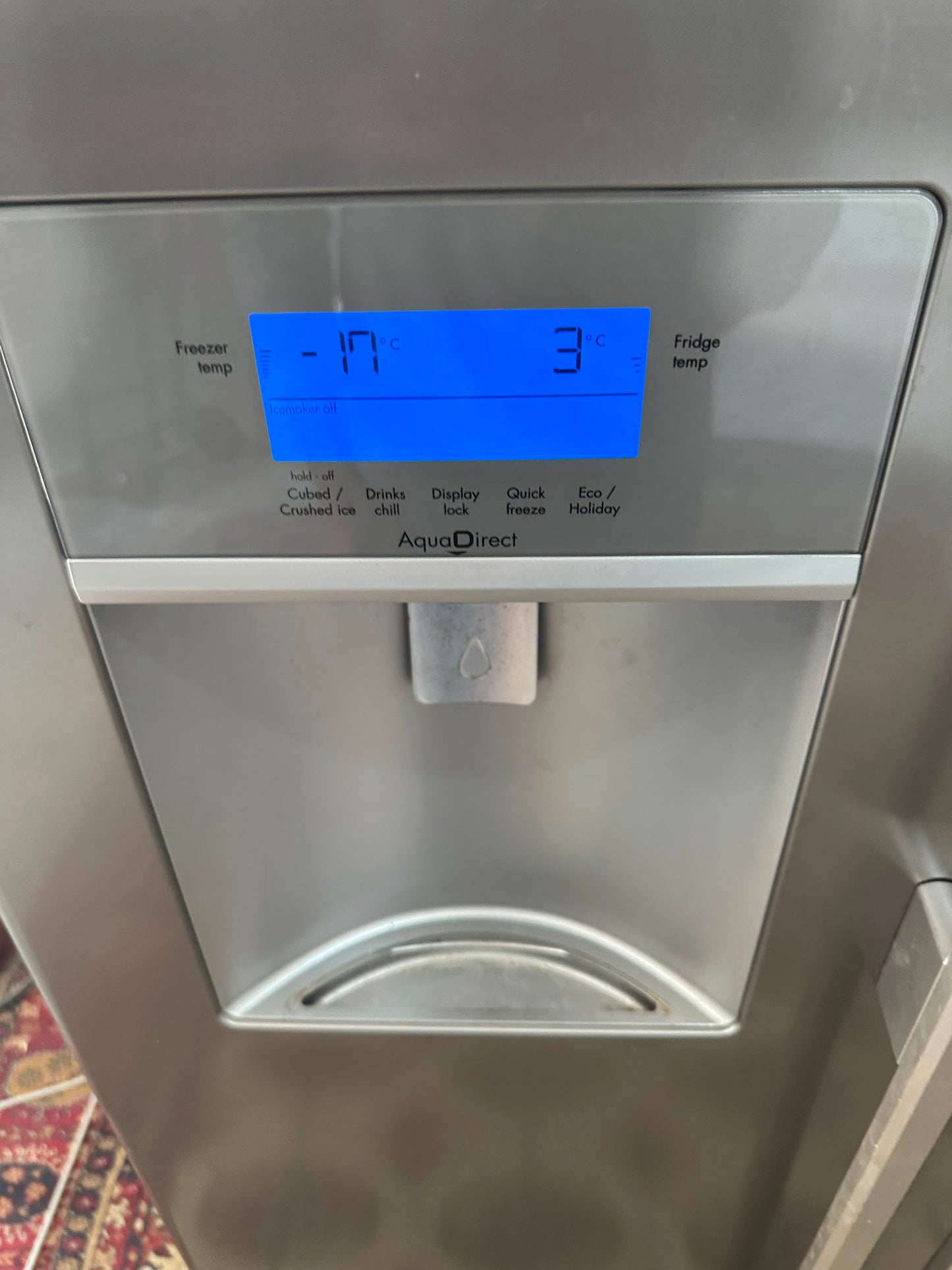 American Import WestingHouse Brand Double American Fridge Freezer For Sale