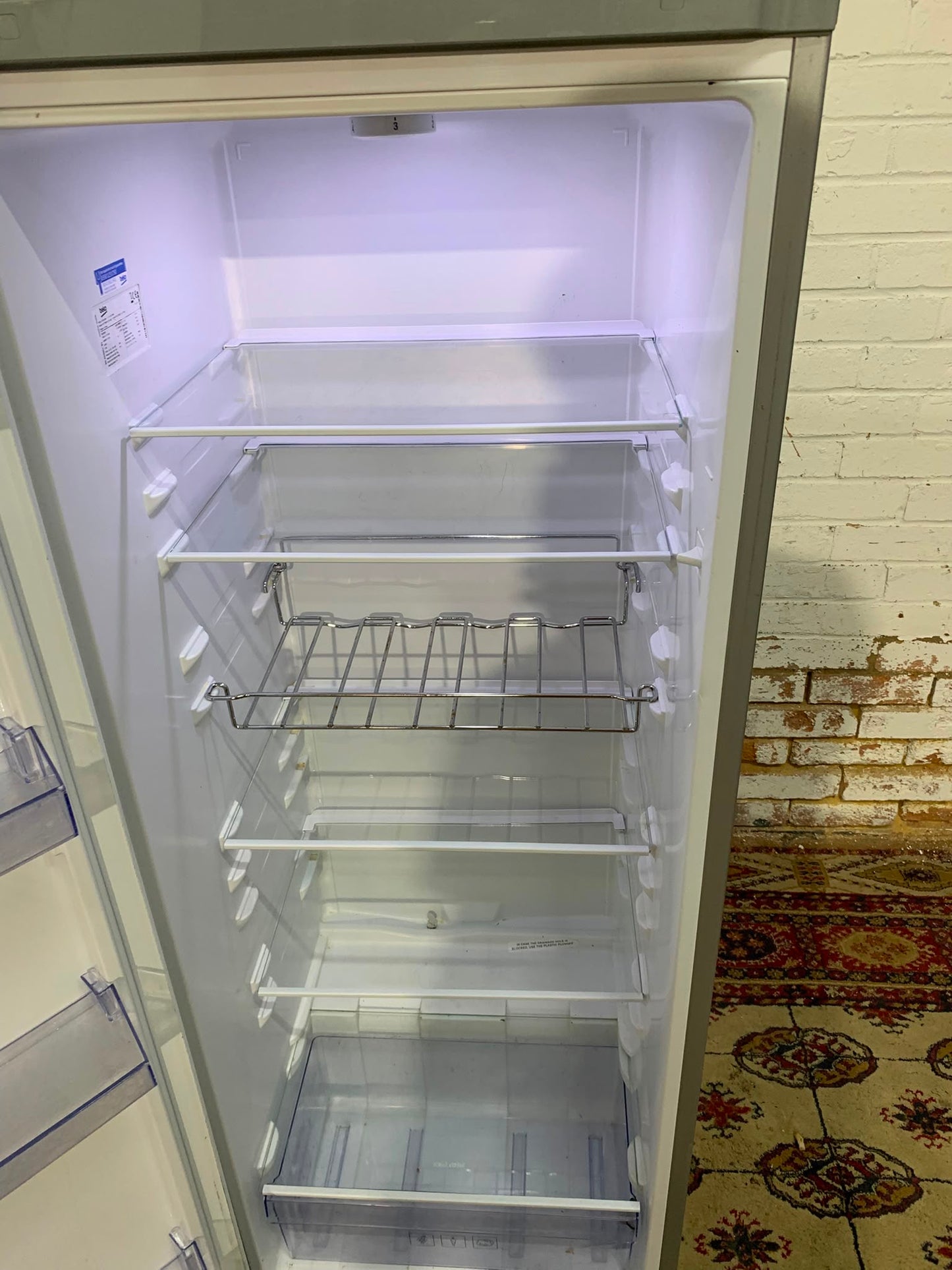 Grey Standing Fridge Only For Sale