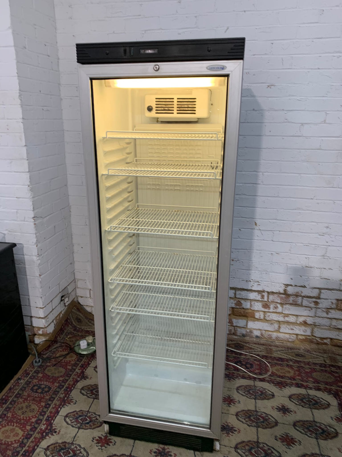 TopBrand TefCold Commercial Standing Drinks Fridge