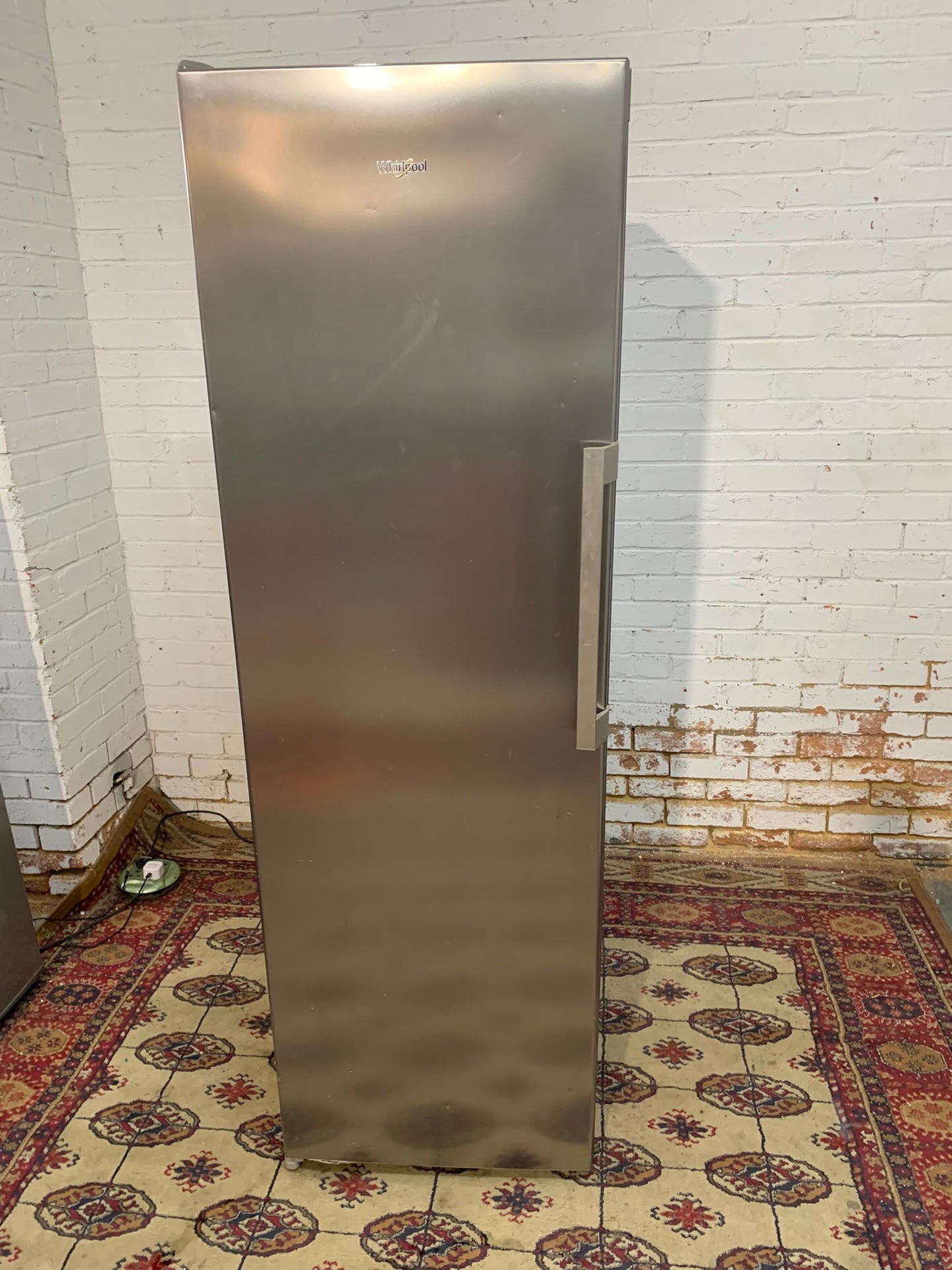 Full Size Whirlpool Stainless Standing Freezer For Sale
