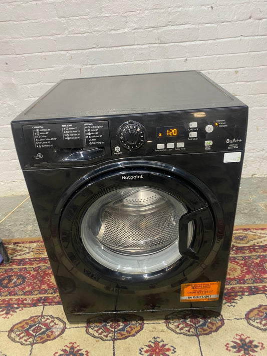 HotPoint Black 8KG Washing Machine