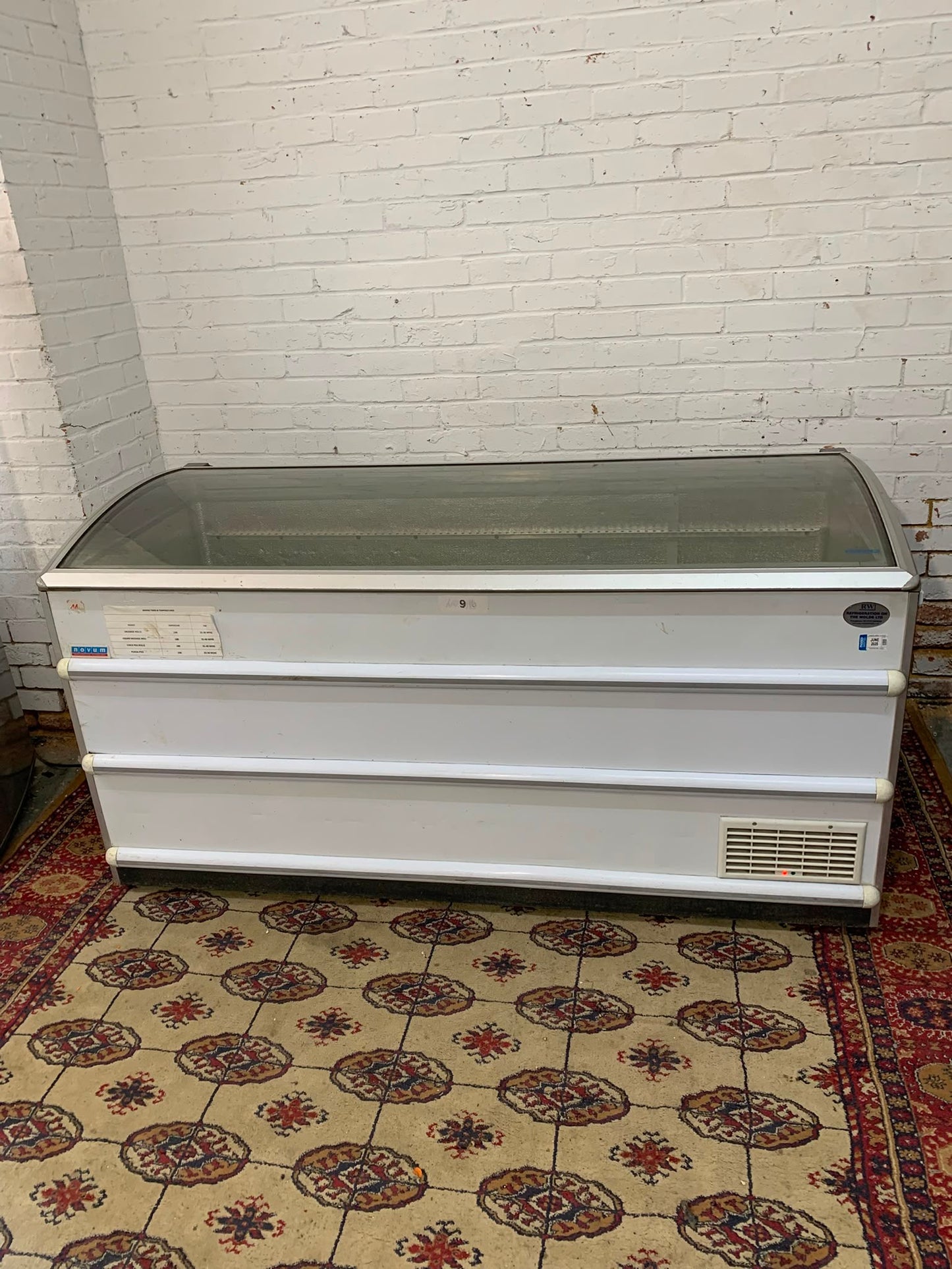✅🚐🚐 1.7M Long Commercial Glass Chest Freezer For Sale