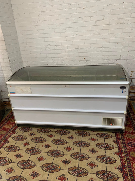 ✅🚐🚐 1.7M Long Commercial Glass Chest Freezer For Sale