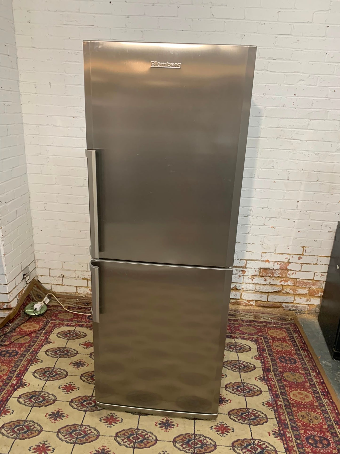 BlomBerg Stainless Steel Fridge Freezer For Sale
