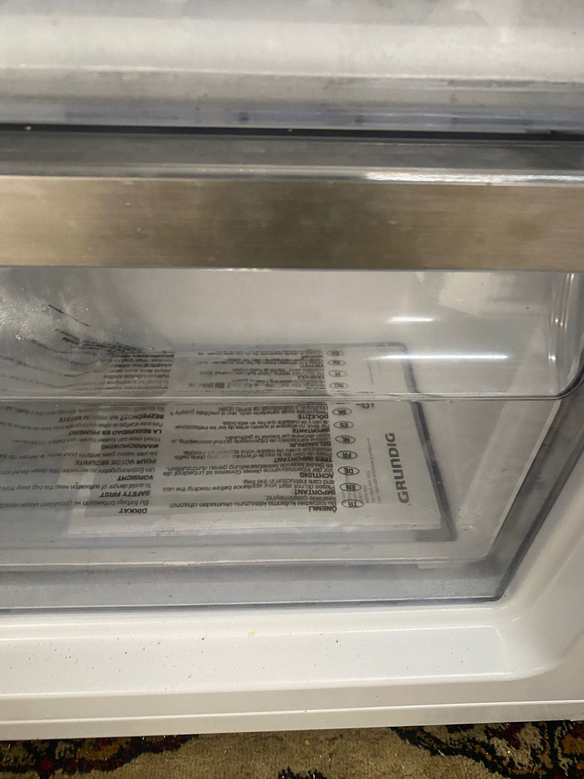 185CM Tall Grundin Standing Freezer