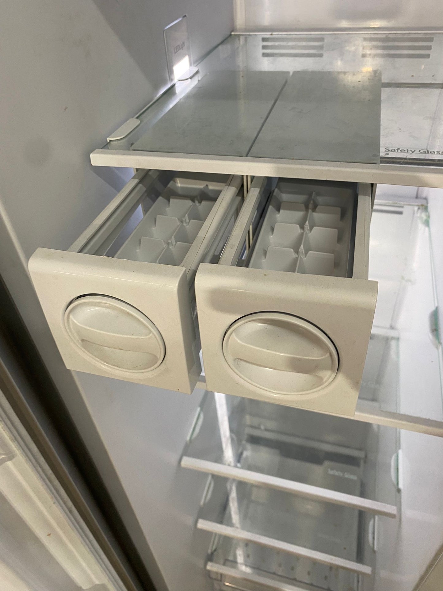 Beko Grey NonPlumb American Fridge Freezer For Sale