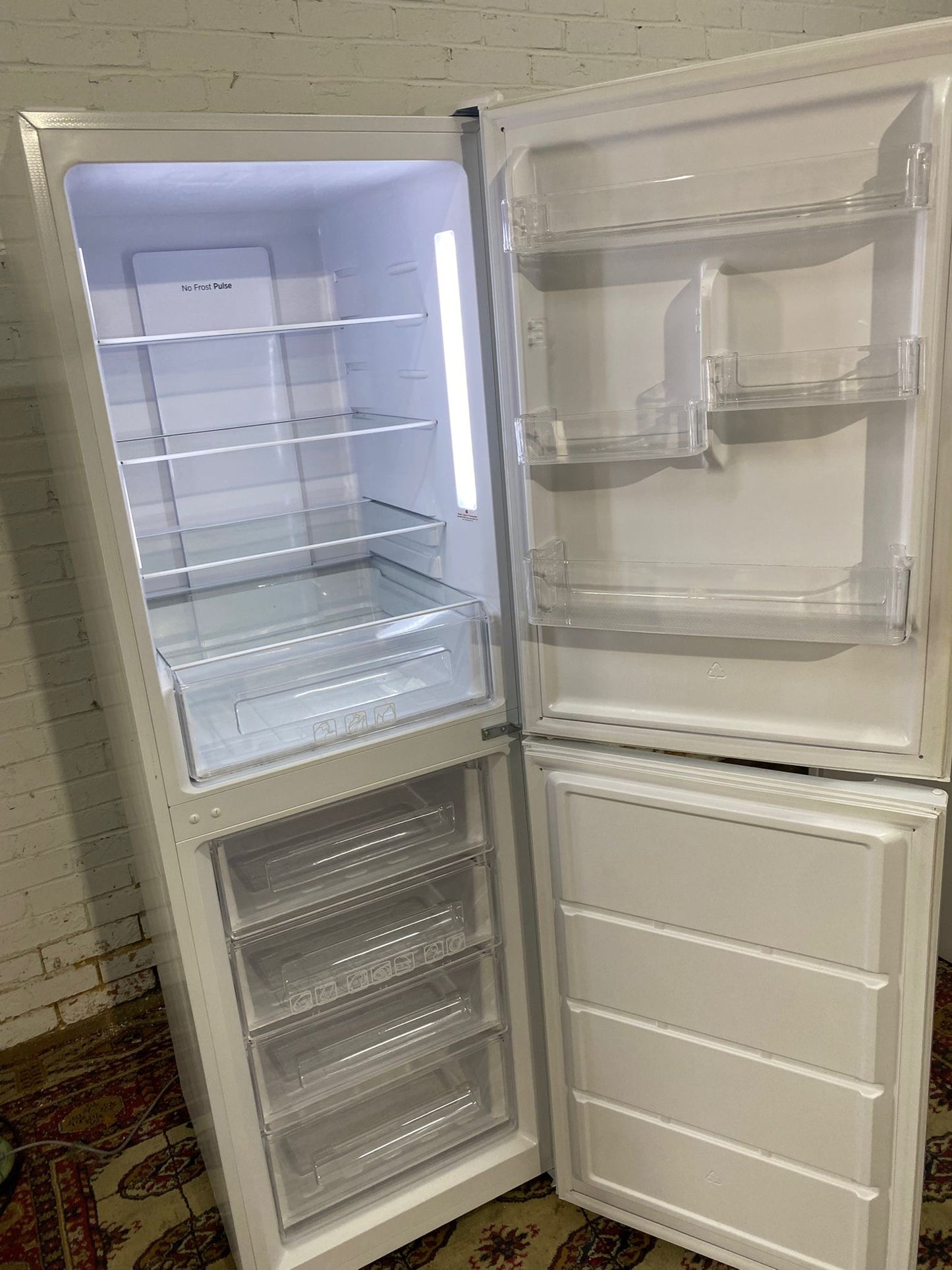 Hoover White Latest Model Fridge Freezer For Sale