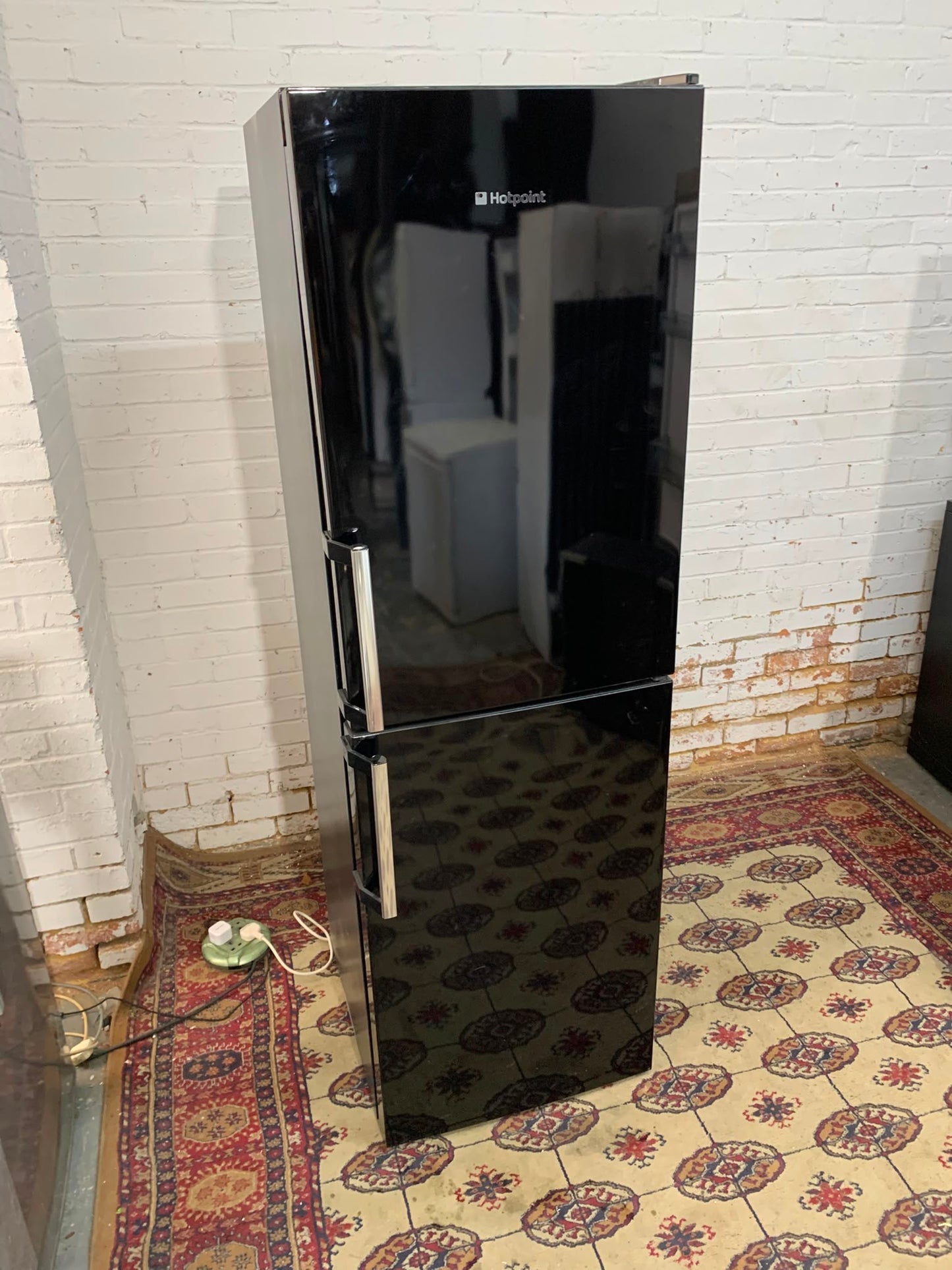 HotPoint Black Fridge Freezer For Sale