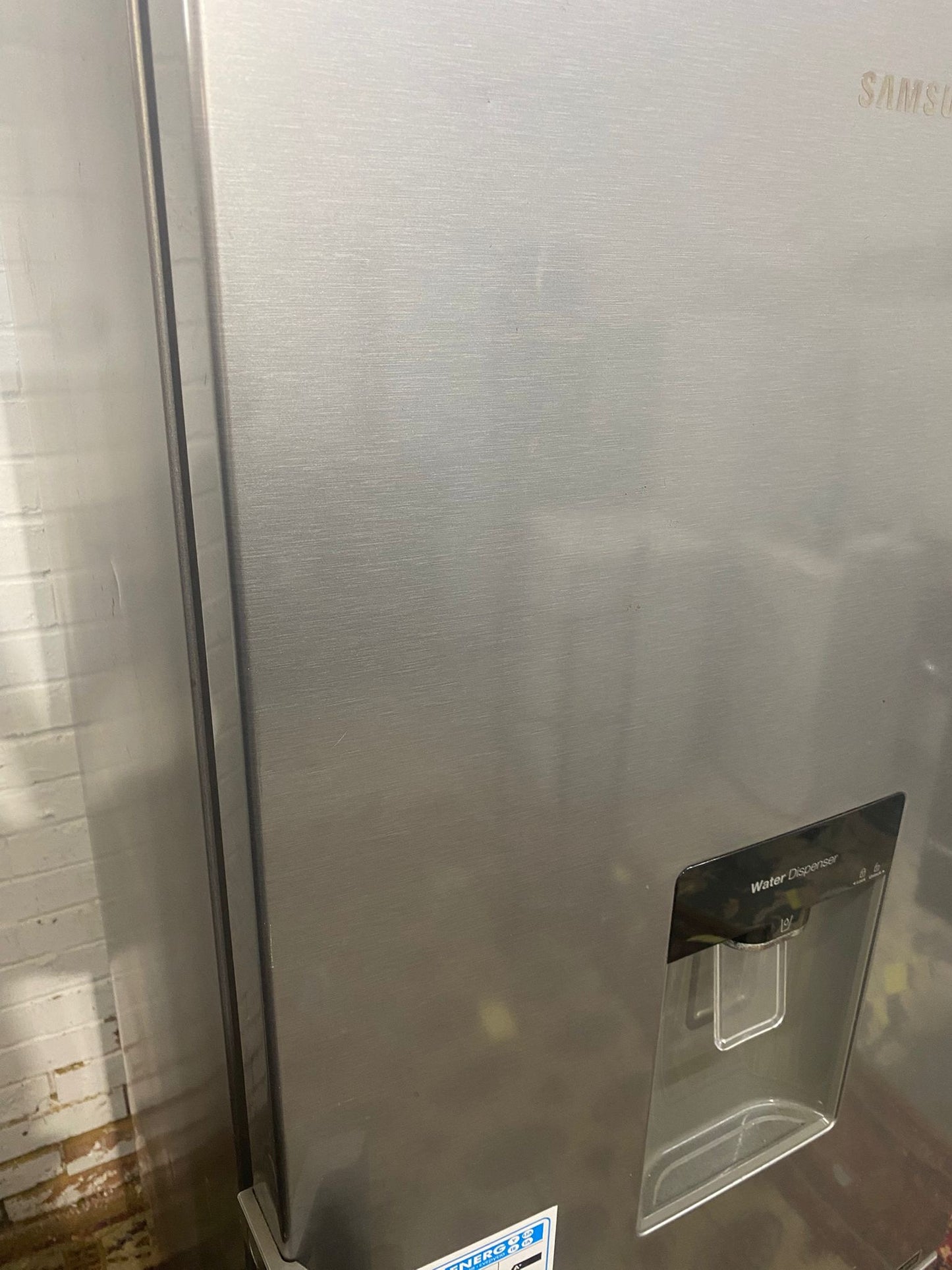 Samsung Digital Inverter Silver Grey Fridge Freezer For Sale