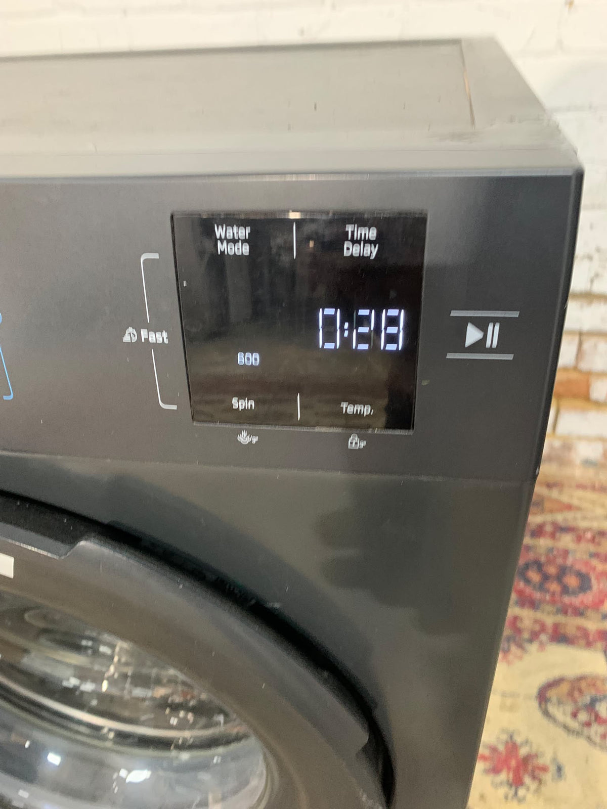 Beko Matt Black Fully Loaded 10KG Washing Machine