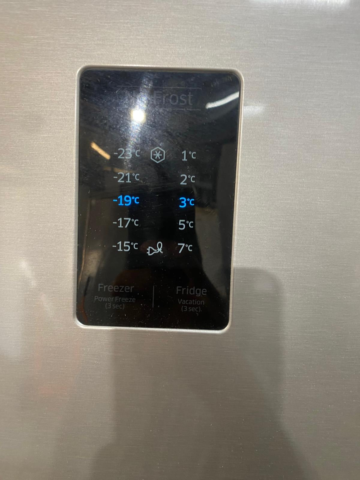 Samsung 2M Tall Digital Inverter Stainless Steel Fridge Freezer For Sale