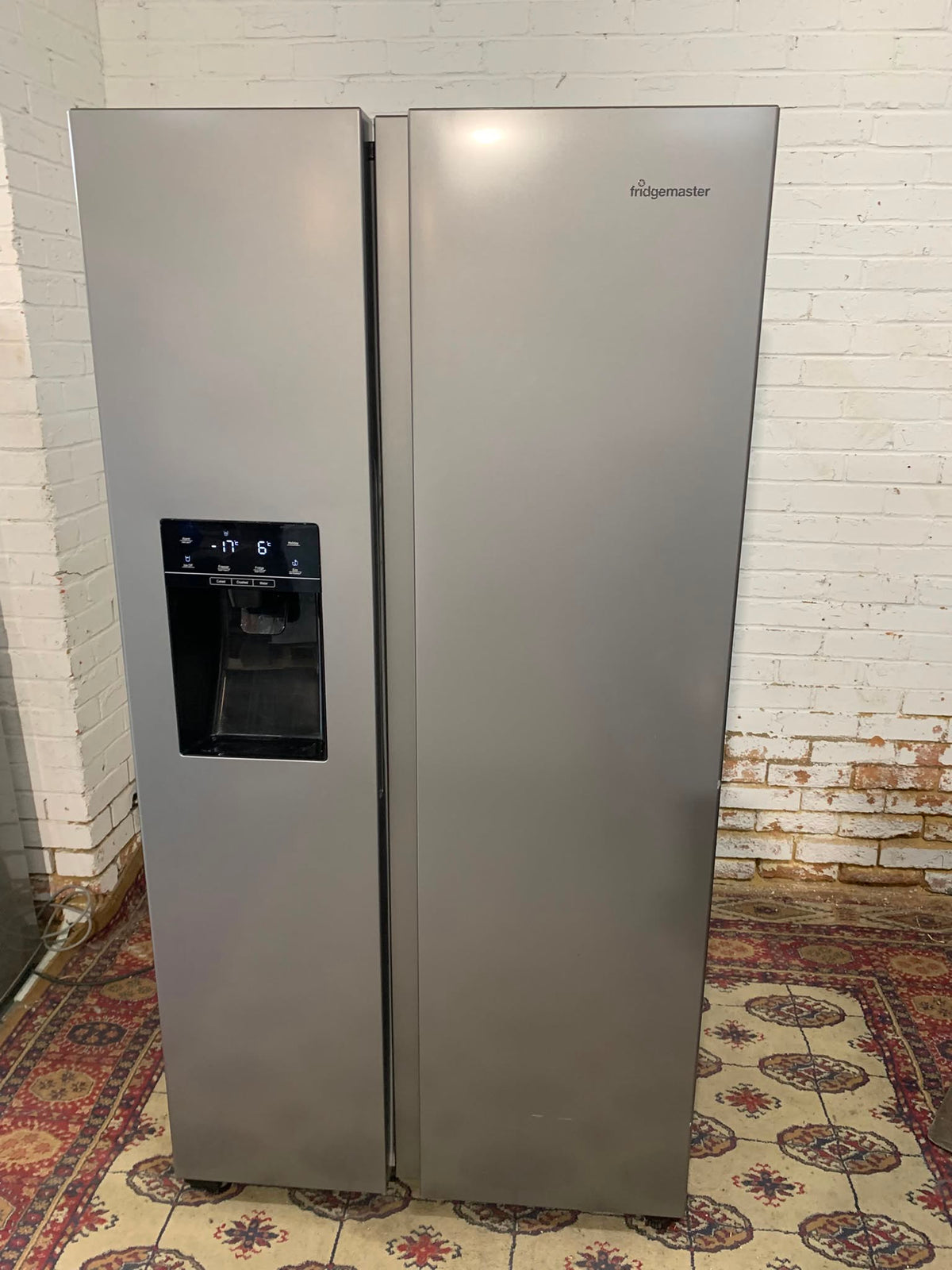 FridgeMaster  Double Door American Fridge Freezer