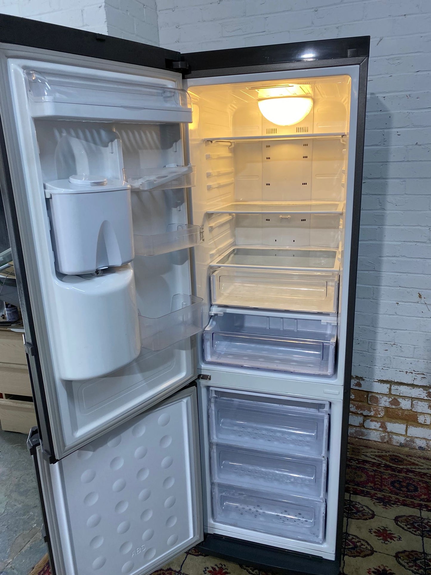 Samsung Grey Water Dispenser Fridge Freezer For Sale
