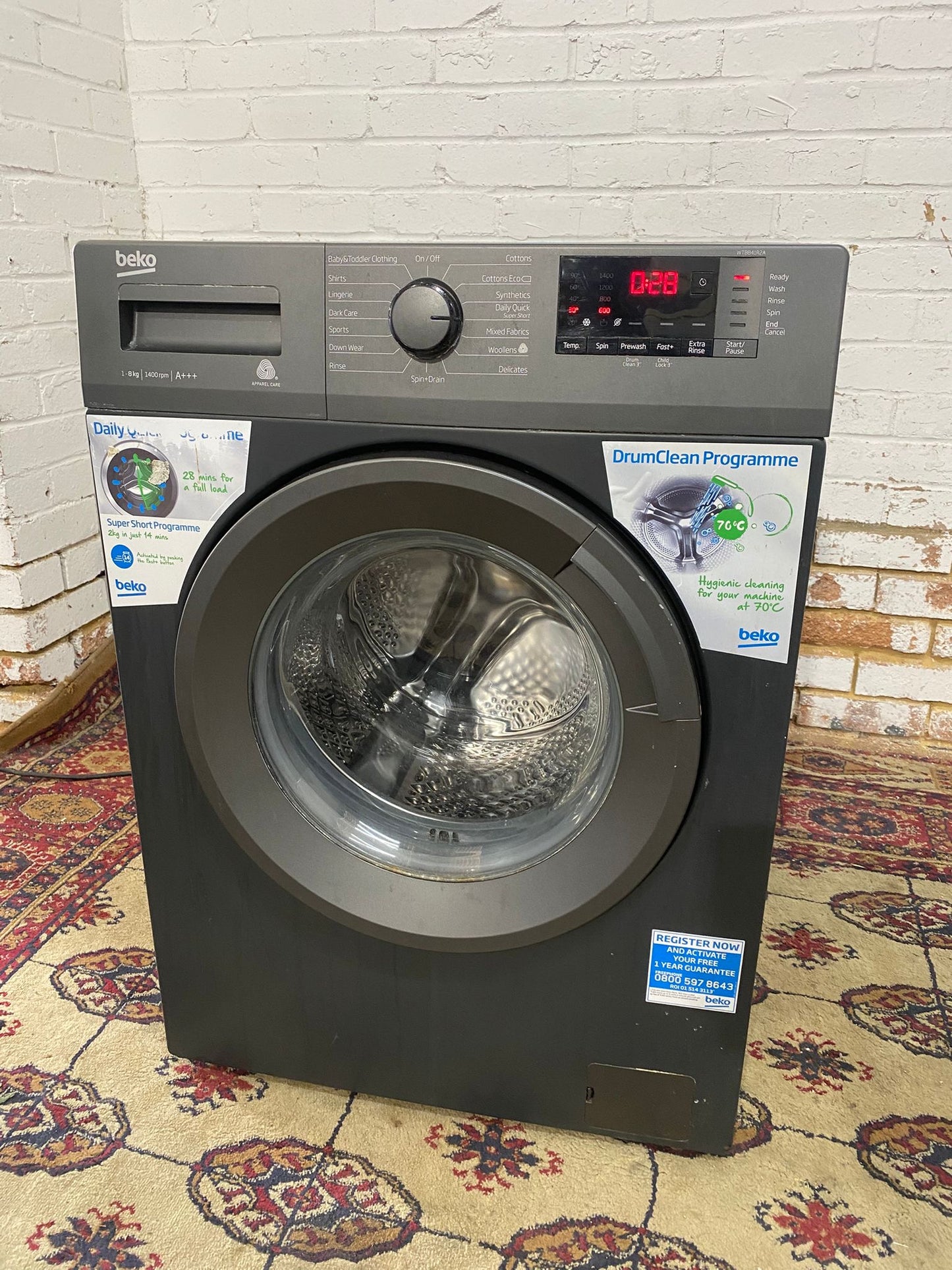 Beko 8Kg Washing Machine For Sale