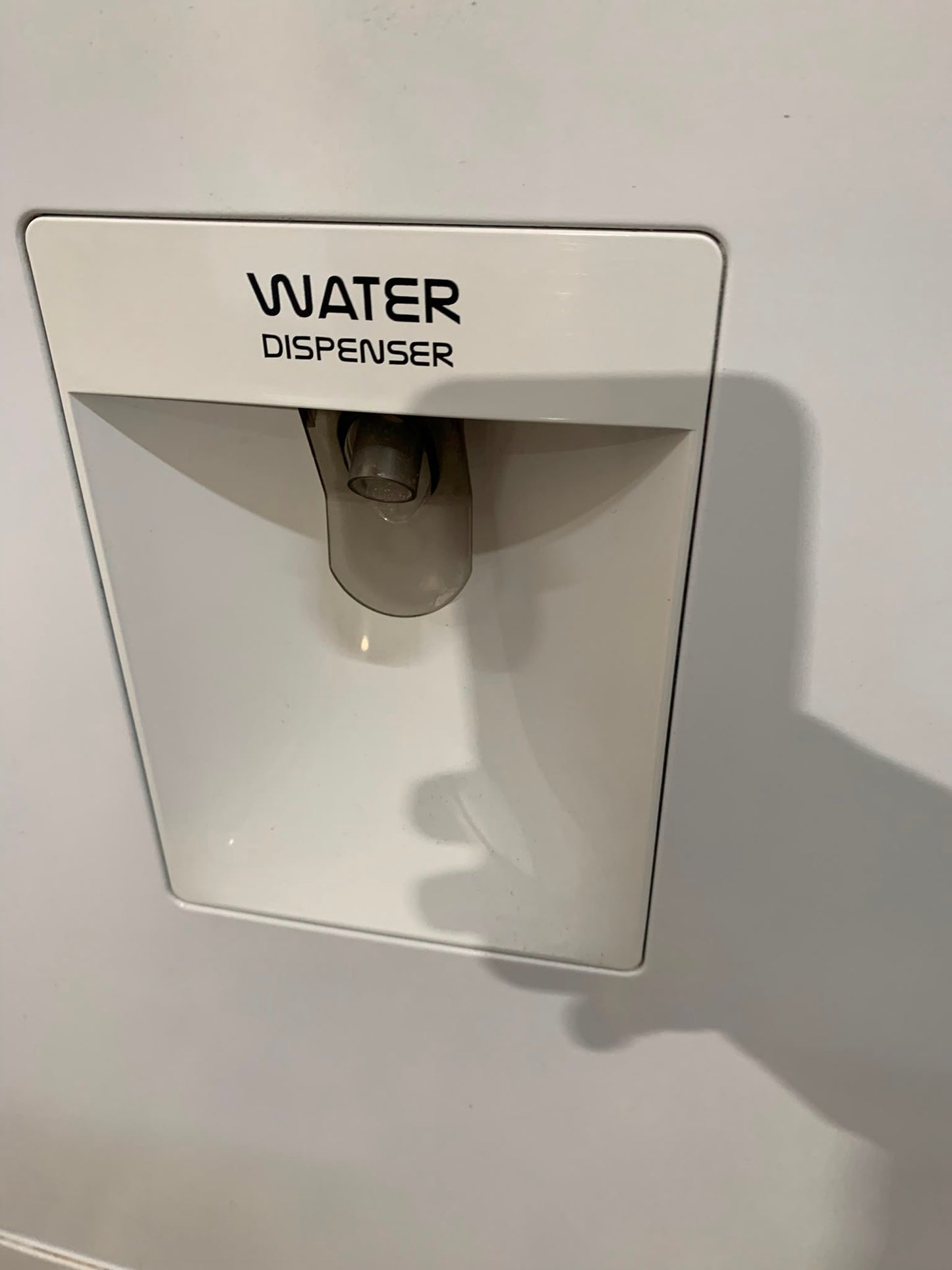 Tall HotPoint White Fridge Freezer With Water Dispenser For Sale