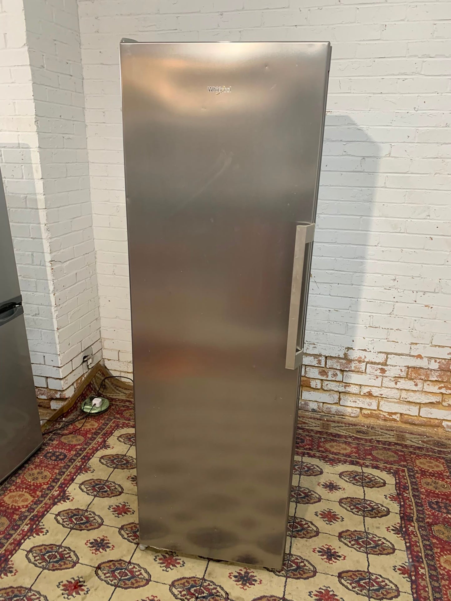Full Size Whirlpool Stainless Standing Freezer For Sale