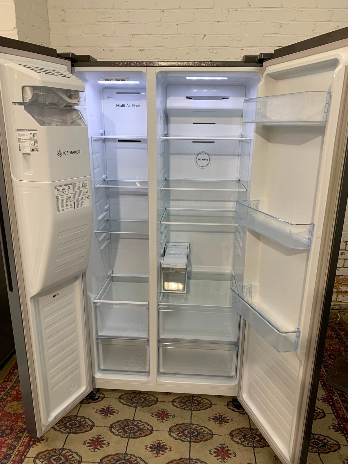 FridgeMaster  Double Door American Fridge Freezer