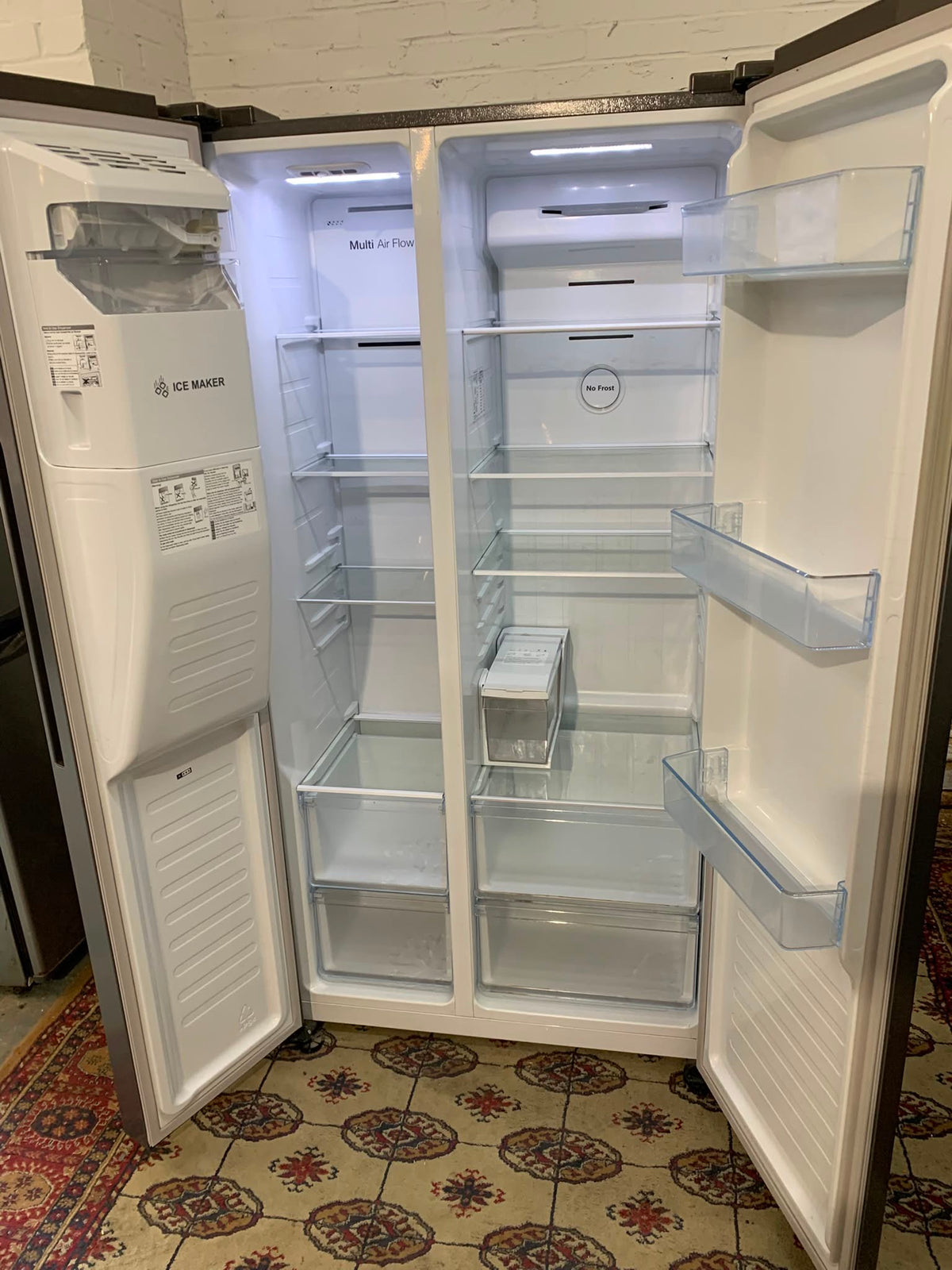 FridgeMaster  Double Door American Fridge Freezer