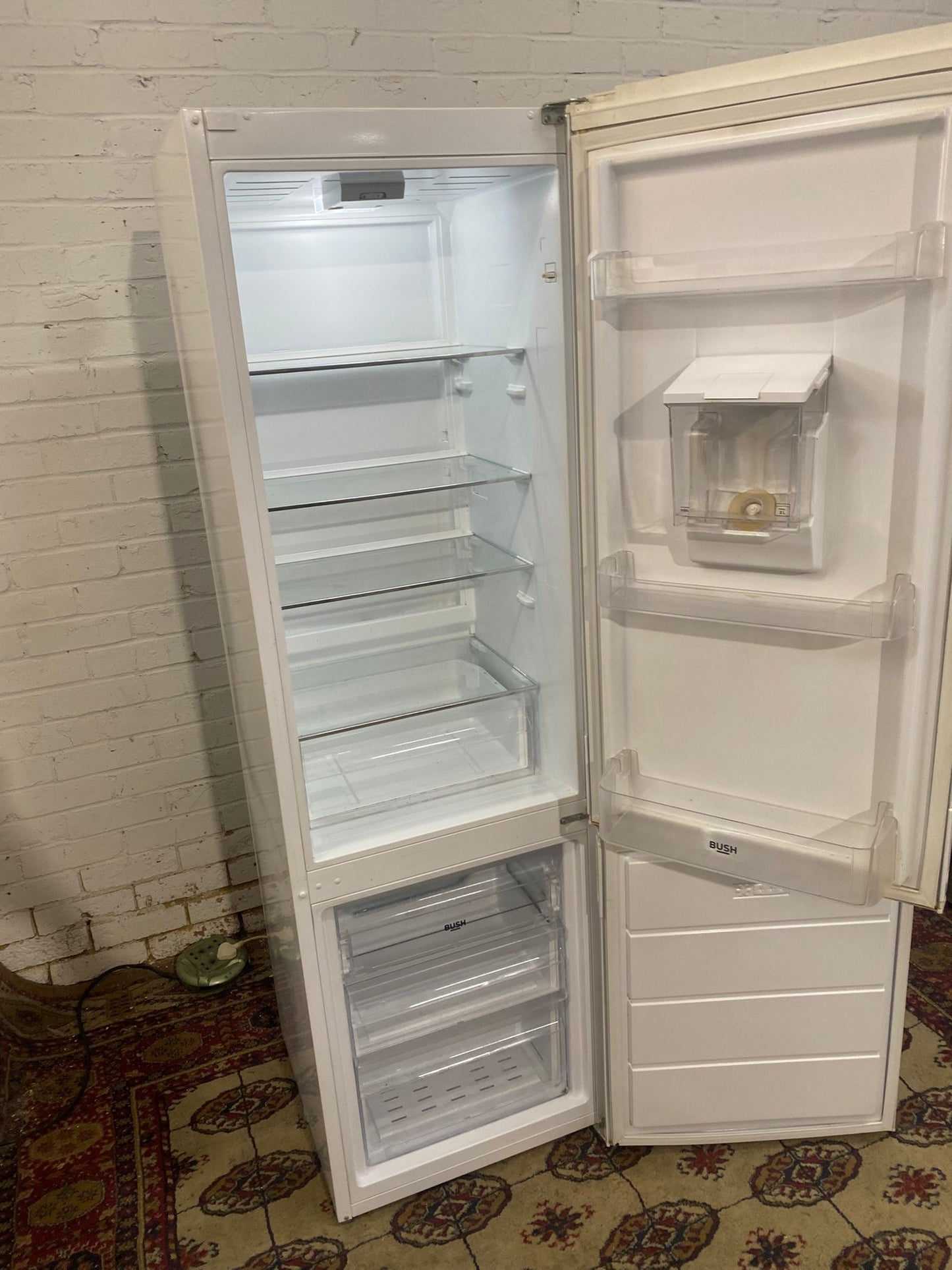 Tall Bush White Fridge Freezer With Water Dispenser For Sale