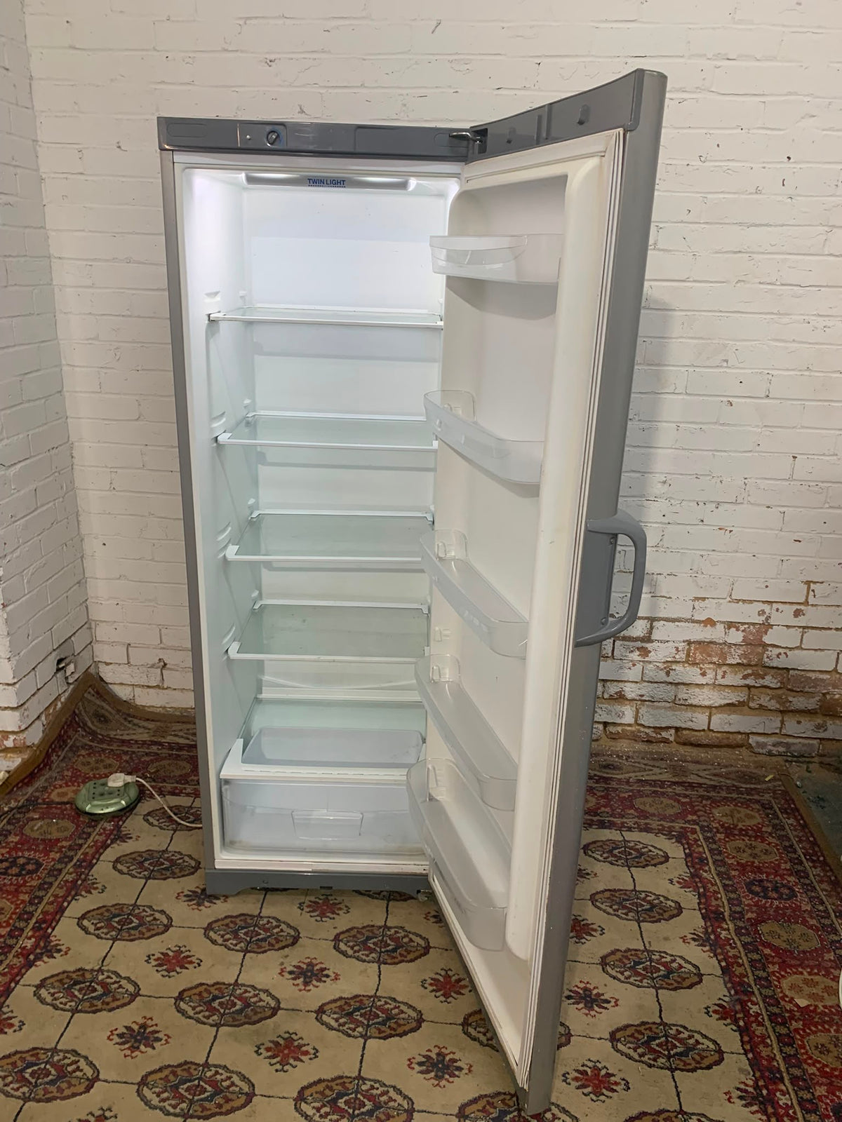 Tall Indesit Grey Standing Fridge Only For Sale