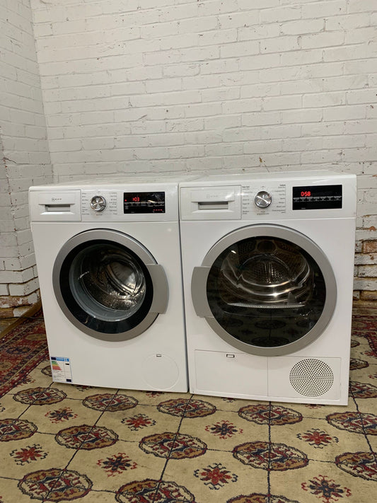 Beautiful Top Brand NEFF Washing Machine + Tumber Dryer Pair For Sale