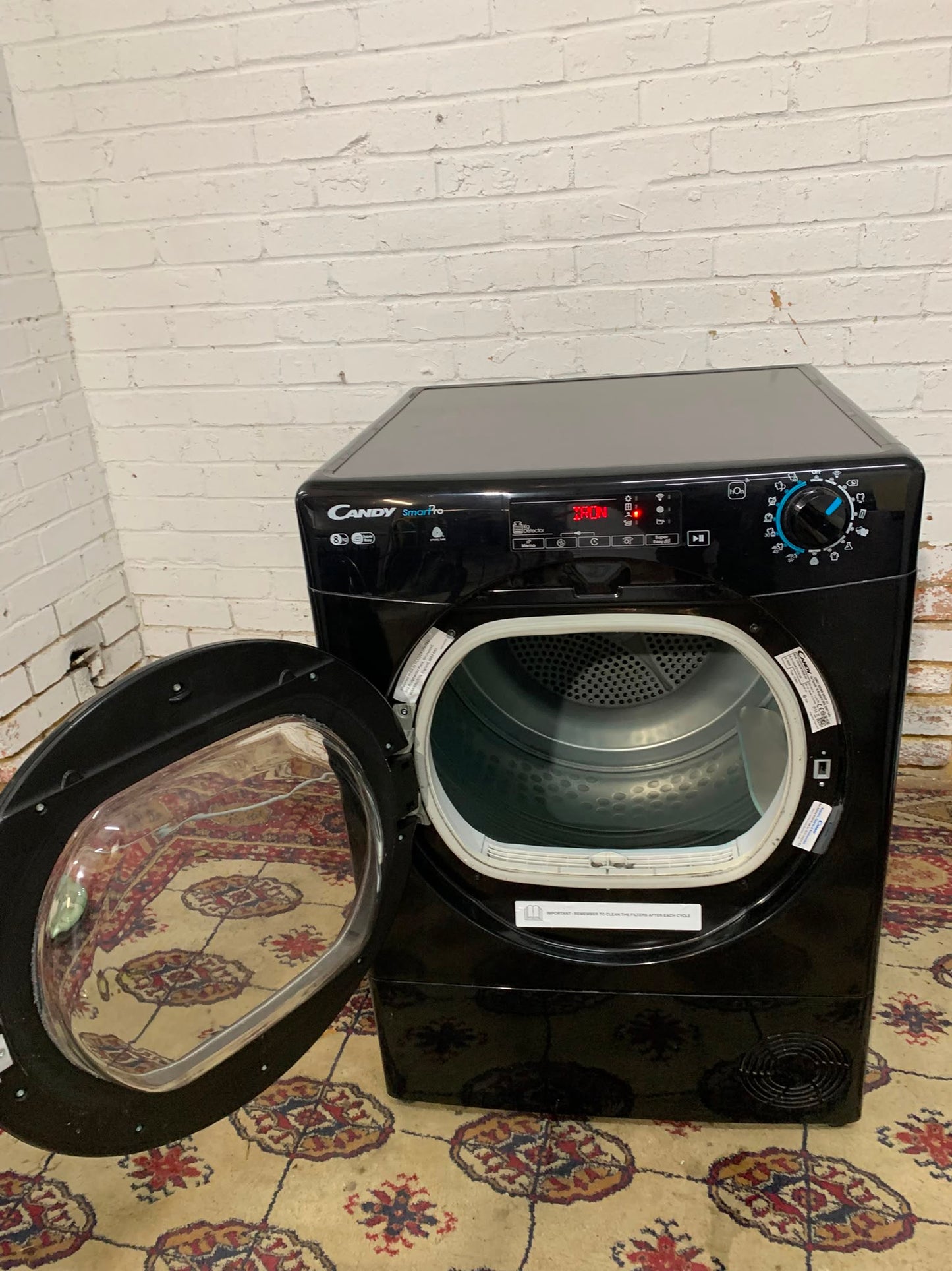 Candy Black Condenser Dryer For Sale
